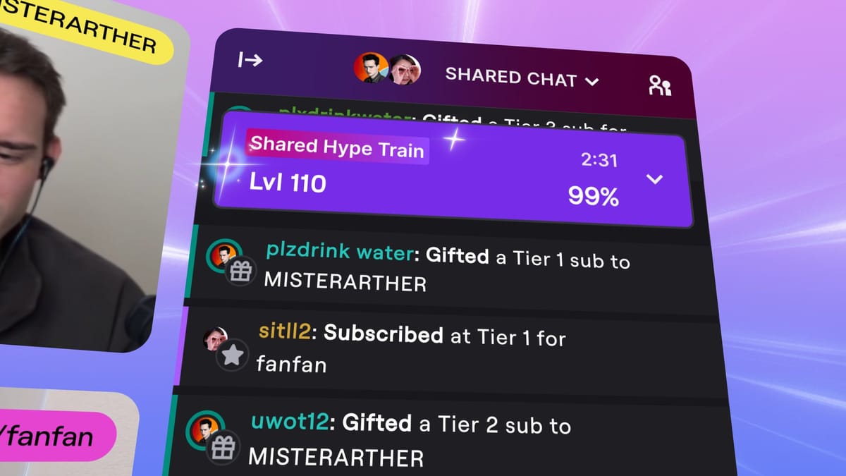 🟣 ERREUR 2000 - Train de la hype partagé sur Twitch, Bluesky indique vos streams, et tout le reste de l'actu...